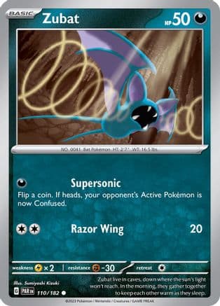Zubat 110- SV04 Paradox Rift
