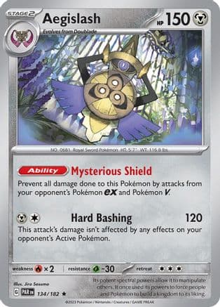Aegislash 134/182 - SV04 Paradox Rift Holofoil