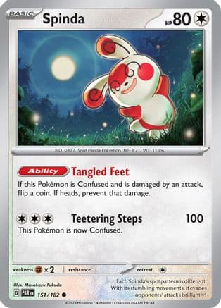 Spinda 151- SV04 Paradox Rift