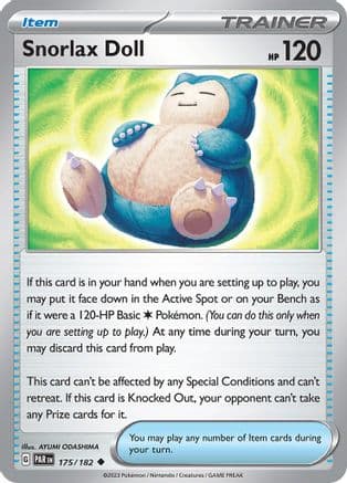 Snorlax Doll 175- SV04 Paradox Rift
