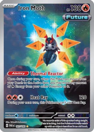 Iron Moth 187/182 - SV04 Paradox Rift Holofoil