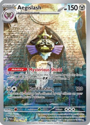 Aegislash 210/182 - SV04 Paradox Rift Holofoil