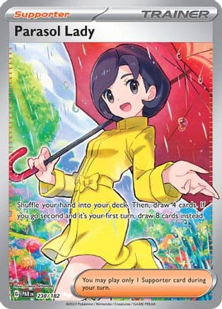 Parasol Lady 238/182 - SV04 Paradox Rift Holofoil