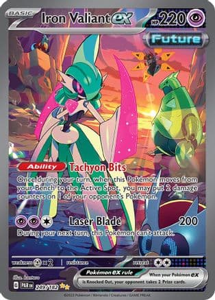Iron Valiant ex 249/182 - SV04 Paradox Rift Holofoil