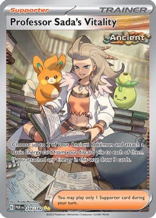 Professor Sada's Vitality 256/182 - SV04 Paradox Rift Holofoil