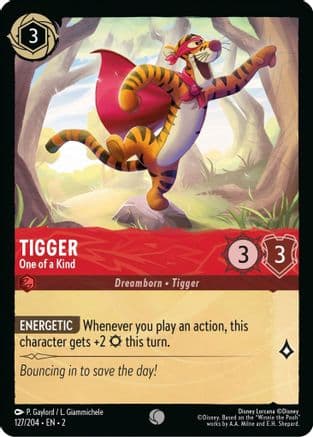 Tigger - One of a Kind (127/204) [Rise of the Floodborn] Cold Foil