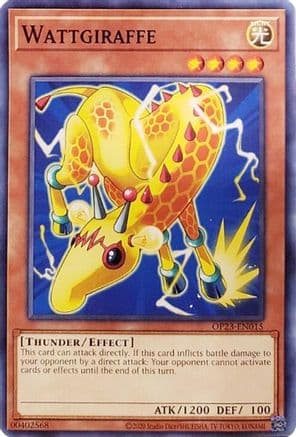 Wattgiraffe [OP23-EN015] Common