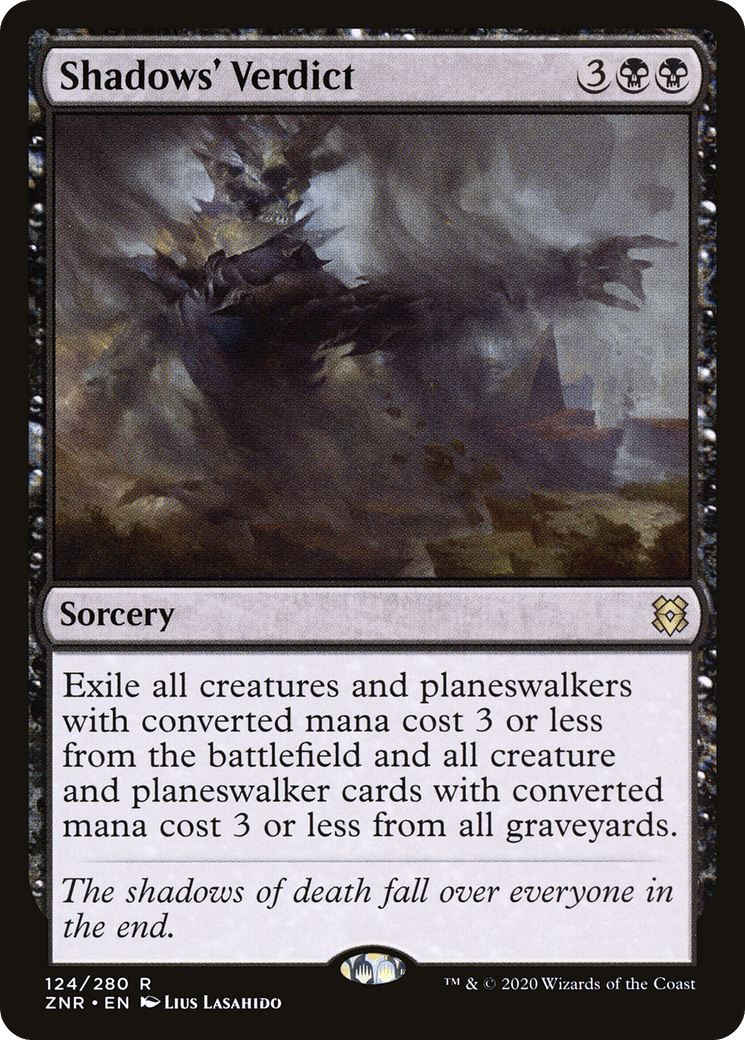 Shadows' Verdict [Zendikar Rising] Foil