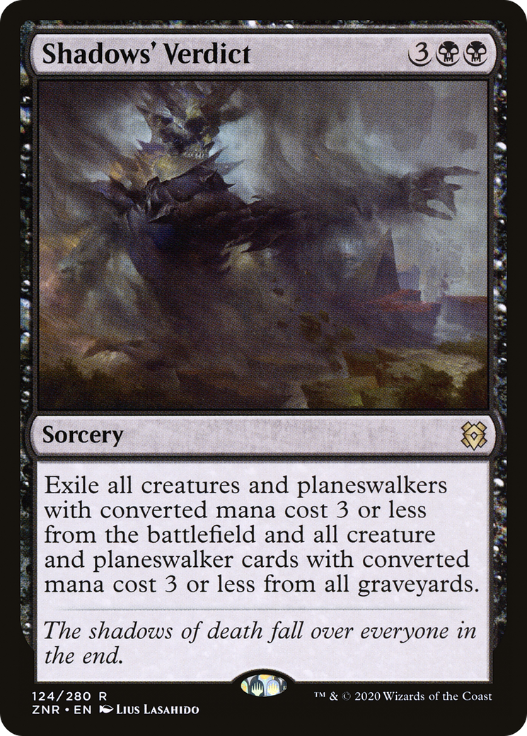 Shadows' Verdict [Zendikar Rising] Foil