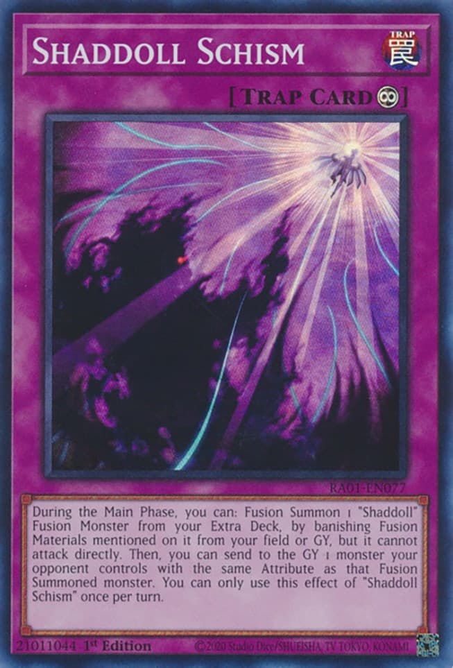 Shaddoll Schism [RA01-EN077] Super Rare