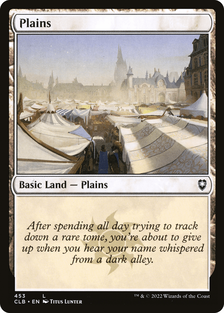 Plains (453) [Commander Legends: Battle for Baldur's Gate] Foil