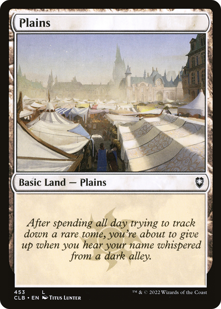 Plains (453) [Commander Legends: Battle for Baldur's Gate] Foil