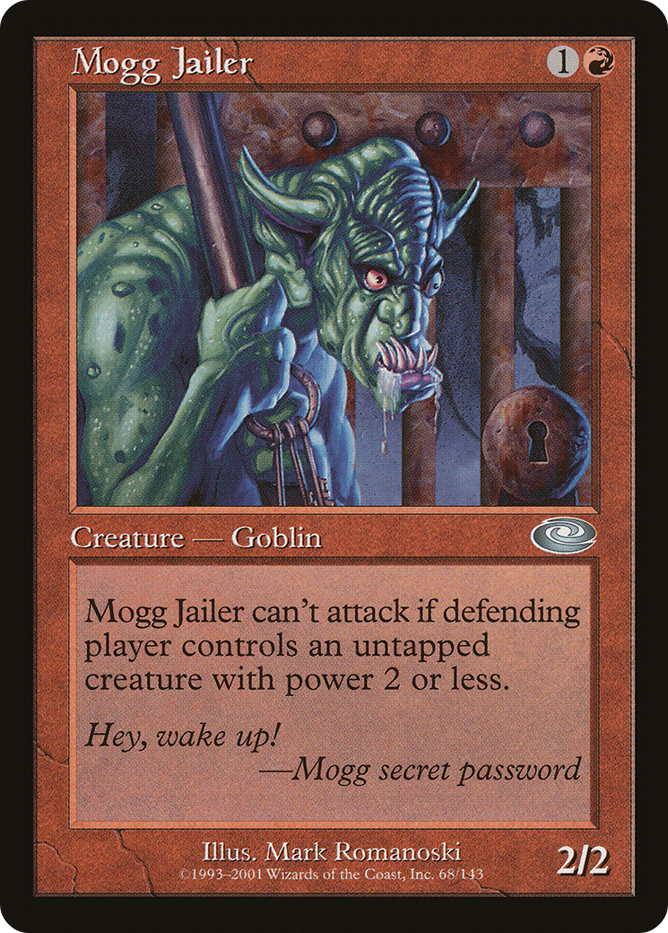Mogg Jailer [Planeshift] Foil
