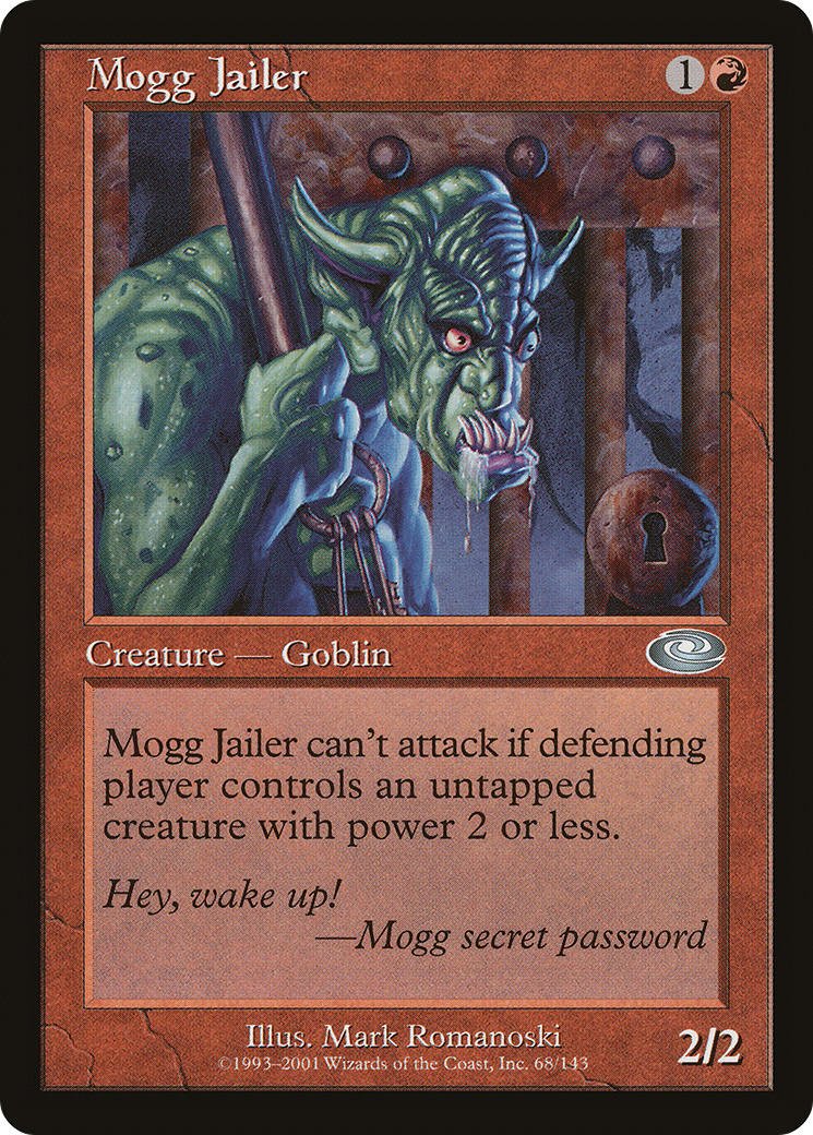 Mogg Jailer [Planeshift] Foil