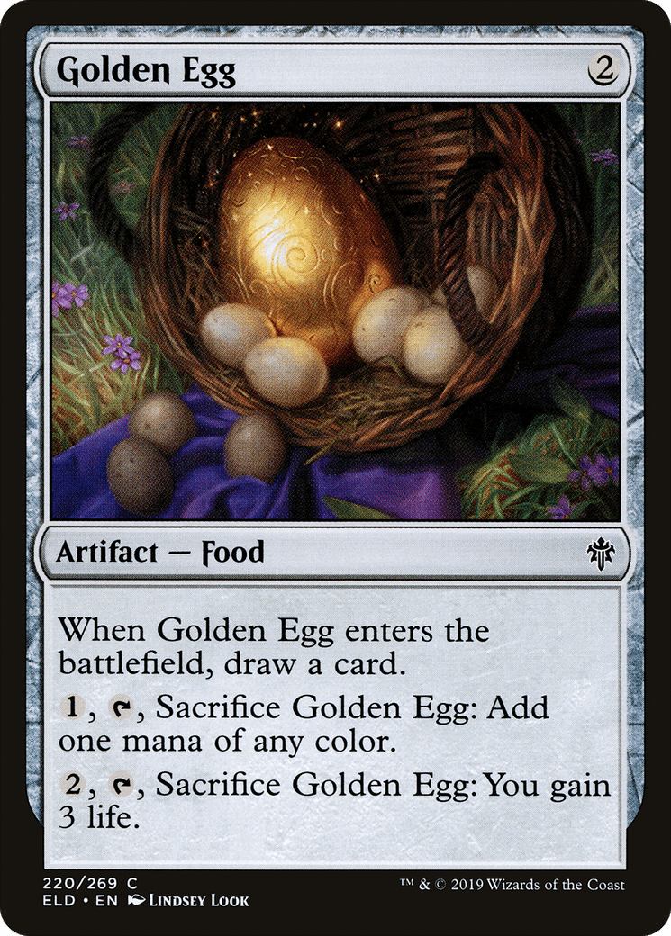Golden Egg [Throne of Eldraine] Foil
