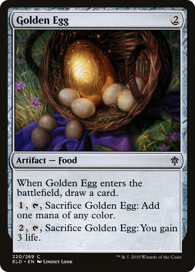 Golden Egg [Throne of Eldraine] Foil
