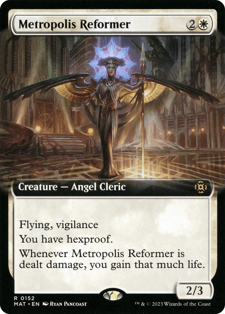 Metropolis Reformer (Extended Art) [March of the Machine: The Aftermath] Foil