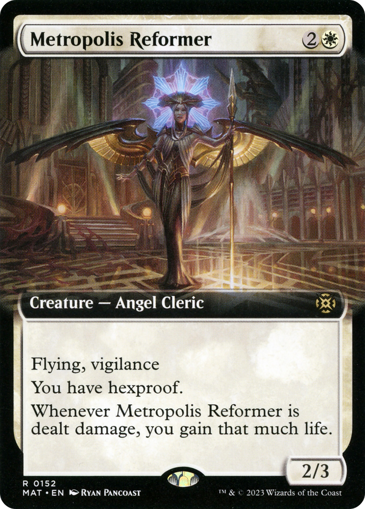 Metropolis Reformer (Extended Art) [March of the Machine: The Aftermath] Foil