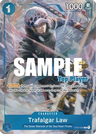 Trafalgar Law (CS 2023 Top Players Pack) (ST03-008) - One Piece Promotion Cards