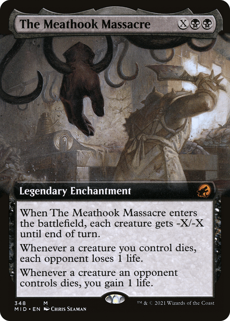 The Meathook Massacre (Extended Art) [Innistrad: Midnight Hunt] Foil
