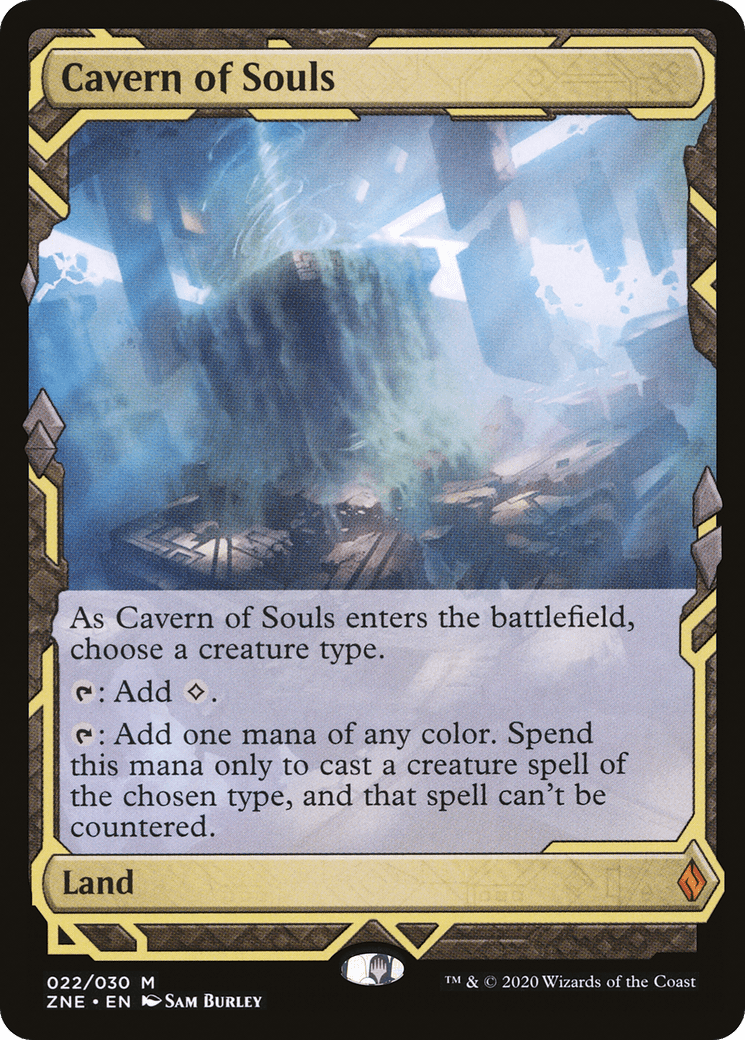 Cavern of Souls (ZNE-022) - Zendikar Rising Expeditions Foil