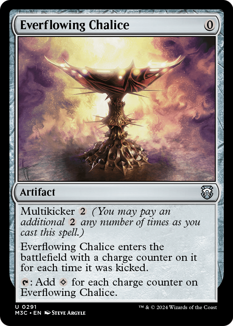 Everflowing Chalice (M3C-291) - Modern Horizons 3 Commander Foil