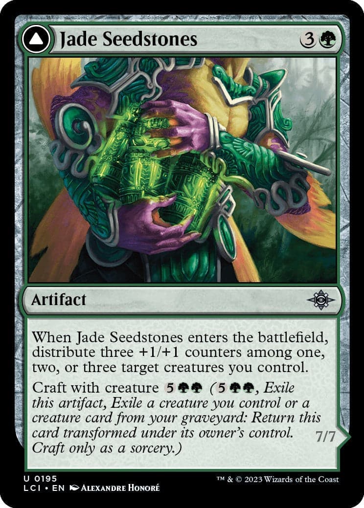 Jade Seedstones [The Lost Caverns of Ixalan] Foil