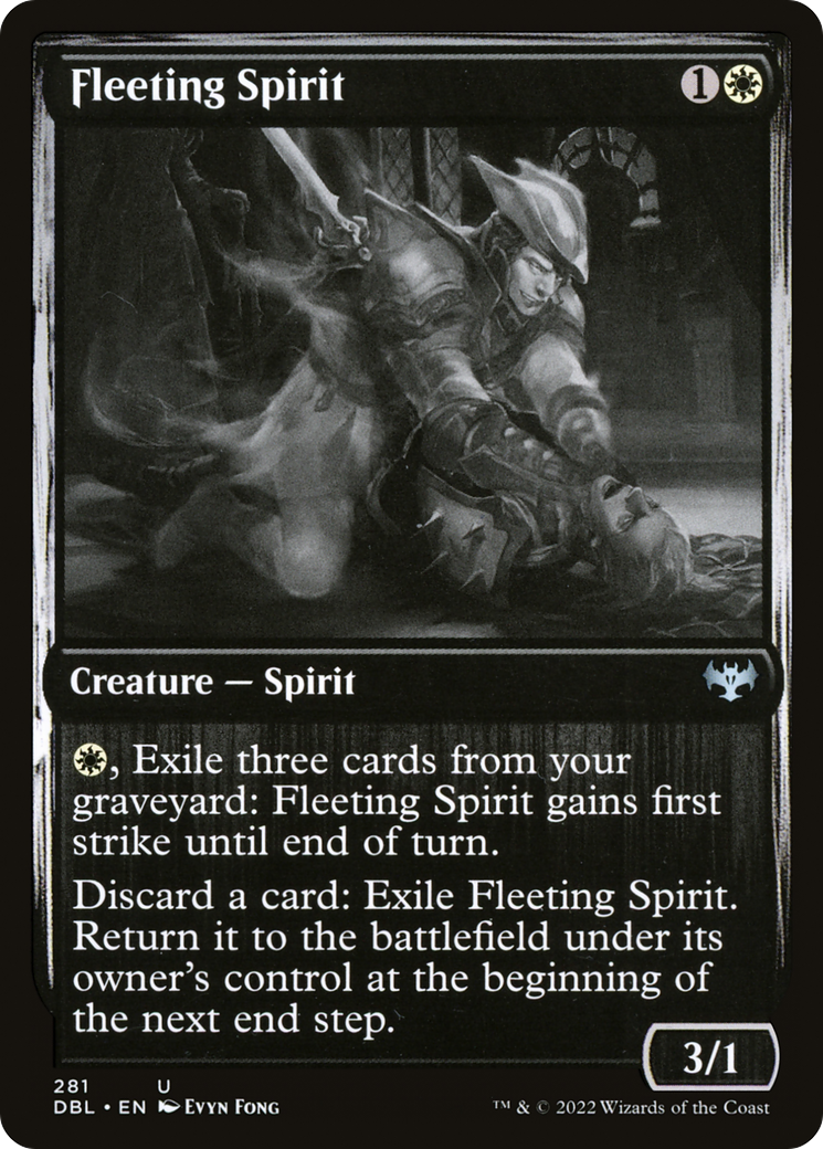 Fleeting Spirit [Innistrad: Double Feature] Foil