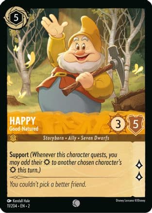 Happy - Good-Natured (11/204) [Rise of the Floodborn] Cold Foil