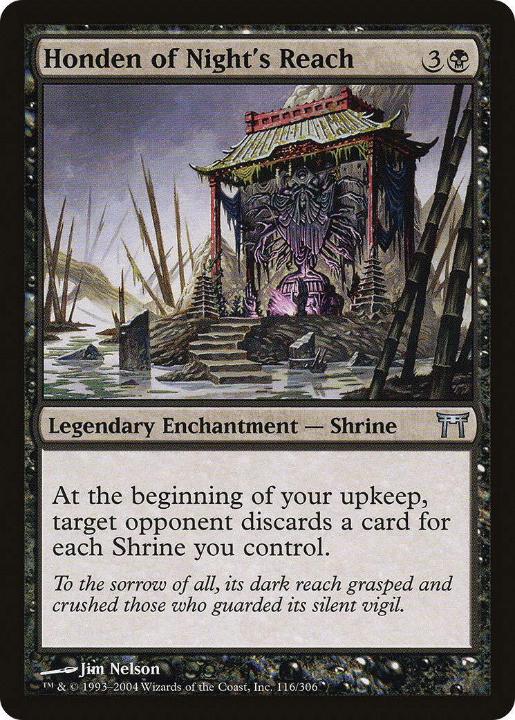 Honden of Night's Reach [Champions of Kamigawa] Foil