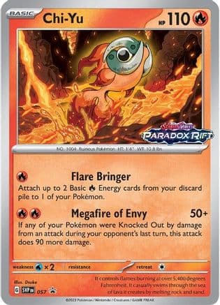 Chi-Yu (Prerelease) 057- SV Scarlet & Violet Promo Cards Holofoil