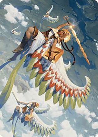 Resplendent Angel Art Card (5/81) |  (005) [Art Series: The Lost Caverns of Ixalan]