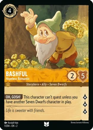 Bashful - Hopeless Romantic (1/204) [Rise of the Floodborn] Cold Foil