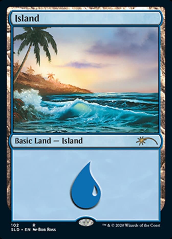 Island (102) [Secret Lair Drop Series] Foil