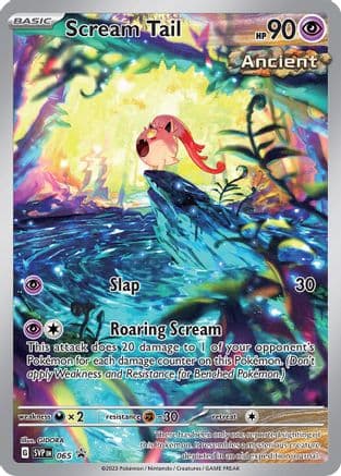 Scream Tail 065- SV Scarlet & Violet Promo Cards Holofoil