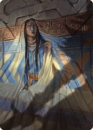 Whispersilk Cloak Art Card |  (080) [Art Series: The Lost Caverns of Ixalan]
