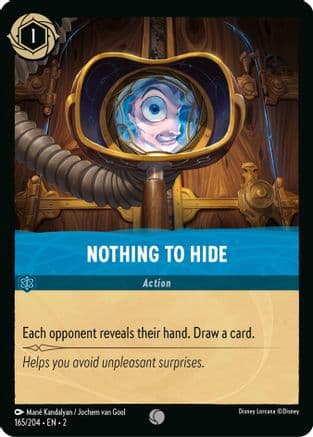 Nothing to Hide (165/204) [Rise of the Floodborn] Cold Foil