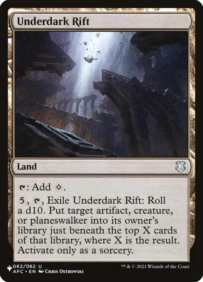 Underdark Rift |  (AFC-62) [The List]