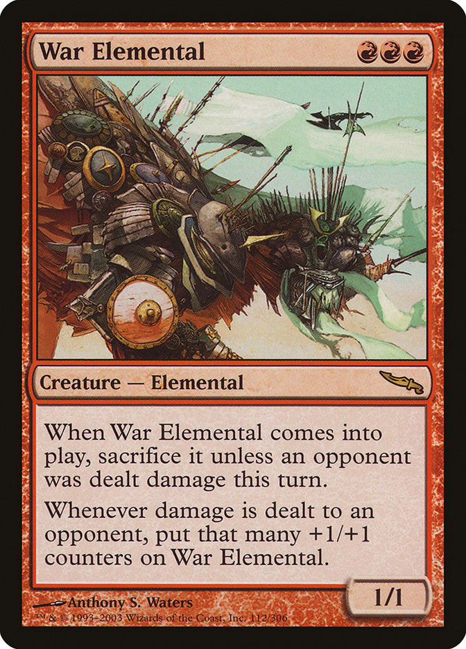 War Elemental 112/306 (Mirrodin)  - Foil