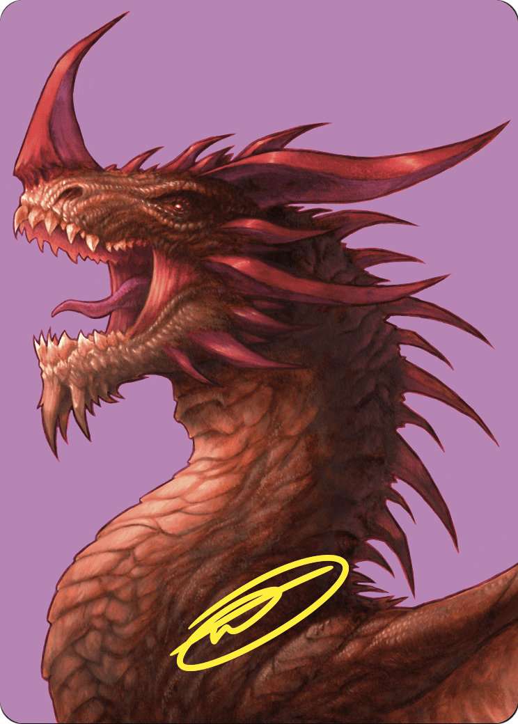 The Ur-Dragon // The Ur-Dragon (ACMM-061) - Commander Masters Art Series (Borderless)