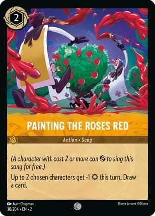 Painting the Roses Red (30/204) [Rise of the Floodborn] Cold Foil