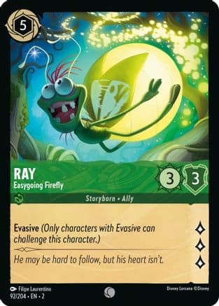 Ray - Easygoing Firefly (92/204) [Rise of the Floodborn] Cold Foil