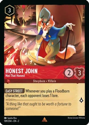 Honest John - Not That Honest (109/204) [Rise of the Floodborn] Cold Foil