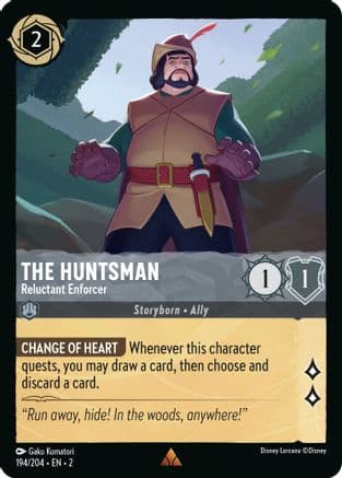 The Huntsman - Reluctant Enforcer (194/204) [Rise of the Floodborn] Cold Foil