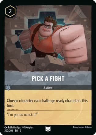 Pick a Fight (200/204) [Rise of the Floodborn] Cold Foil