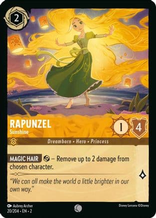 Rapunzel - Sunshine (20/204) [Rise of the Floodborn] Cold Foil