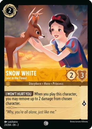 Snow White - Lost in the Forest (23/204) [Rise of the Floodborn] Cold Foil