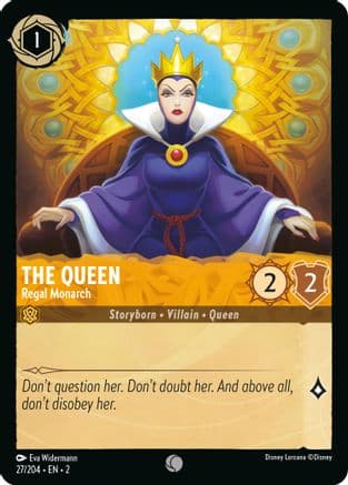 The Queen - Regal Monarch (27/204) [Rise of the Floodborn] Cold Foil
