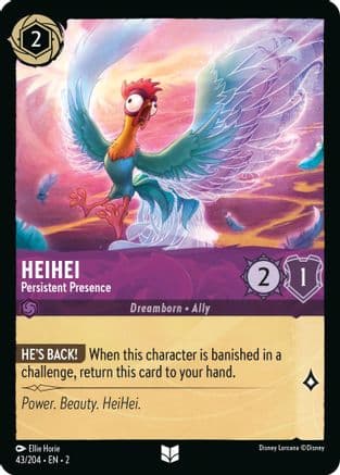 HeiHei - Persistent Presence (43/204) [Rise of the Floodborn] Cold Foil