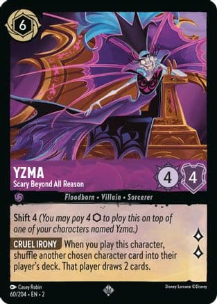 Yzma - Scary Beyond All Reason (60/204) [Rise of the Floodborn] Cold Foil